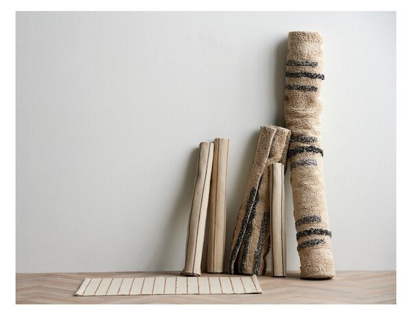 Covor bej din amestec de bumbac 75x150 cm Line – Södahl
