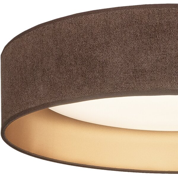Brilagi-LED Plafonieră VELVET VARI LED/24W/230V CCT diam. 45 cm maro/auriu