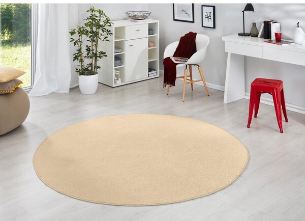 Covor bej rotund ø 133 cm Fancy – Hanse Home