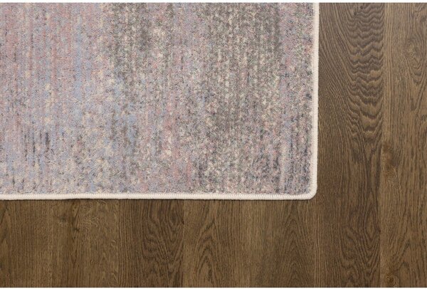 Covor roz/gri din lână 133x180 cm Calvi rose – Agnella