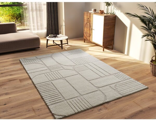 Covor crem 80x150 cm Snowy – Universal