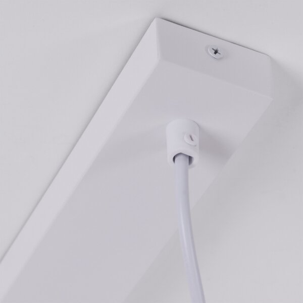 Brilagi - Lustră LED RGBW reglabilă suspendată pe cablu SELE 6xGU10/6,5W/230V albă