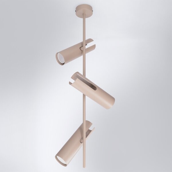 Brilagi - Candelabru LED RGBW reglabil pe tijă BRANCH 3xGU10/6,5W/230V bej