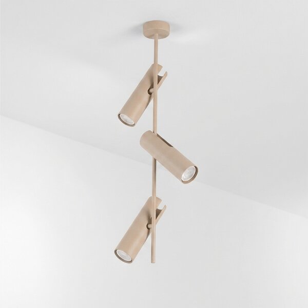 Brilagi - Candelabru LED RGBW reglabil pe tijă BRANCH 3xGU10/6,5W/230V bej