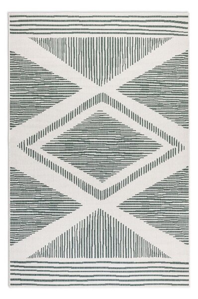 Covor de exterior verde/crem 120x170 cm Gemini – Elle Decoration