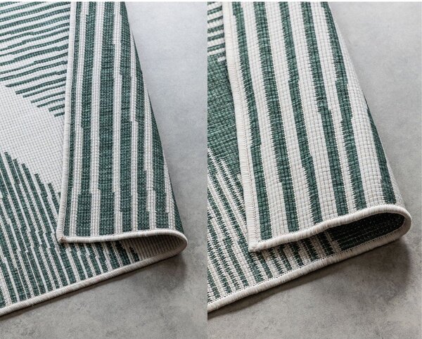Covor de exterior verde/crem 120x170 cm Gemini – Elle Decoration