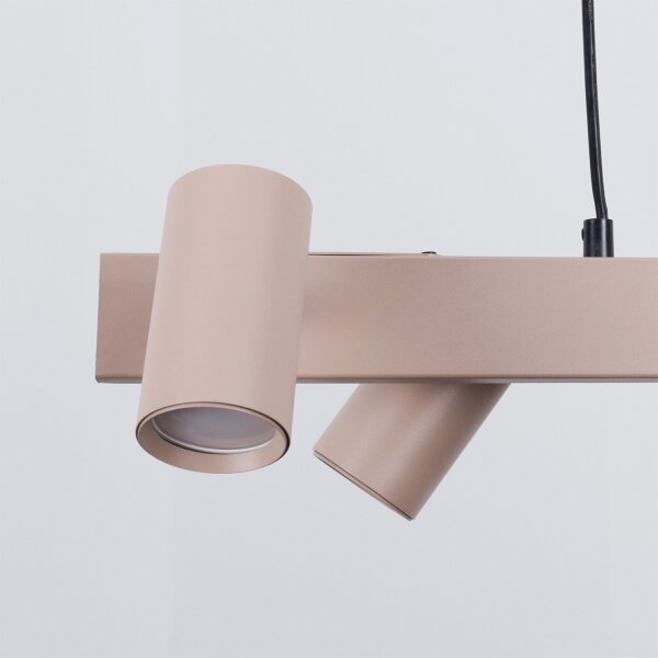 Brilagi - Lustra LED RGBW dimabilă pe cablu SELE 4xGU10/6,5W/230V bej