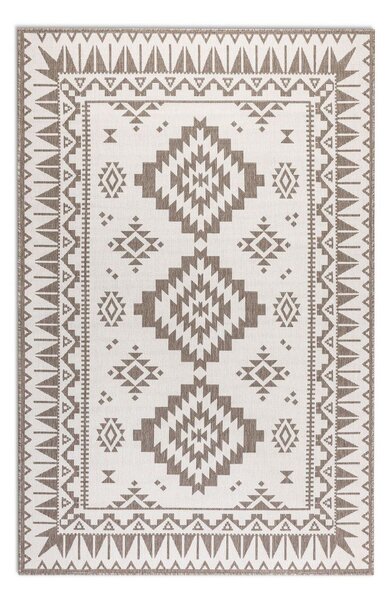 Covor de exterior maro/crem 80x150 cm Gemini – Elle Decoration