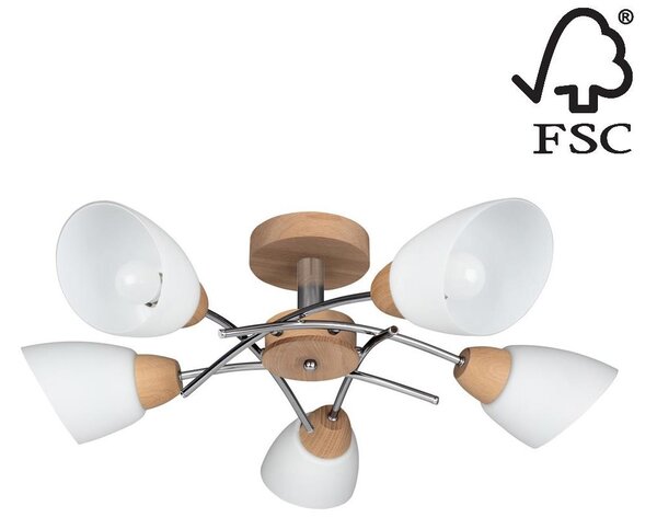 Lustră aplicată Spot-Light 8141574 VILETTA 5xE27/40W/230V