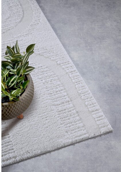Covor tip traversă crem 80x240 cm Bartoux Cream White – Elle Decoration