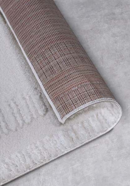Covor tip traversă crem 80x240 cm Bartoux Cream White – Elle Decoration