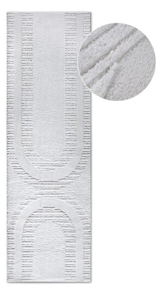 Covor tip traversă crem 80x240 cm Bartoux Cream White – Elle Decoration