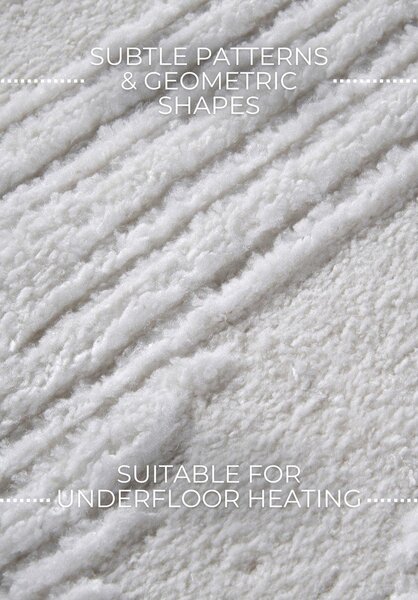 Covor tip traversă crem 80x240 cm Bartoux Cream White – Elle Decoration