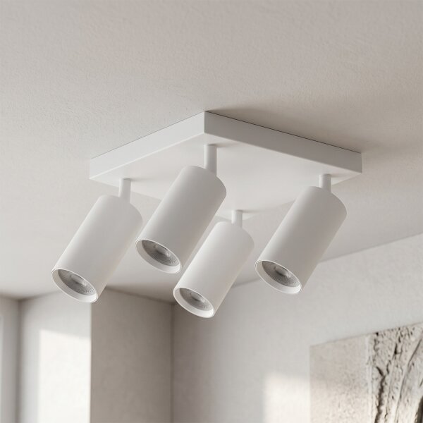 Brilagi - Spot SELE SQUARE 4xGU10/30W/230V, alb