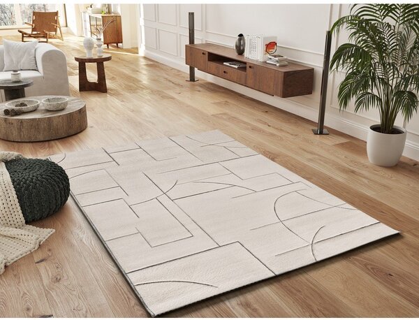 Covor crem 80x150 cm Lena – Universal