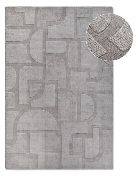 Covor gri țesut manual din lână 120x170 cm Alexis – Villeroy&Boch
