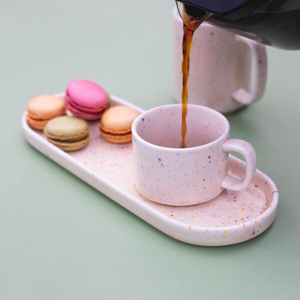 Ceașcă bej din porțelan 170 ml Fika – ONA