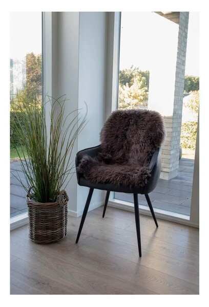 Blană de oaie House Nordic, maro închis