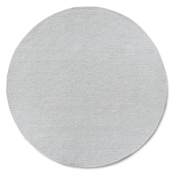 Covor alb țesut manual rotund din lână ø 200 cm Francois – Villeroy&Boch