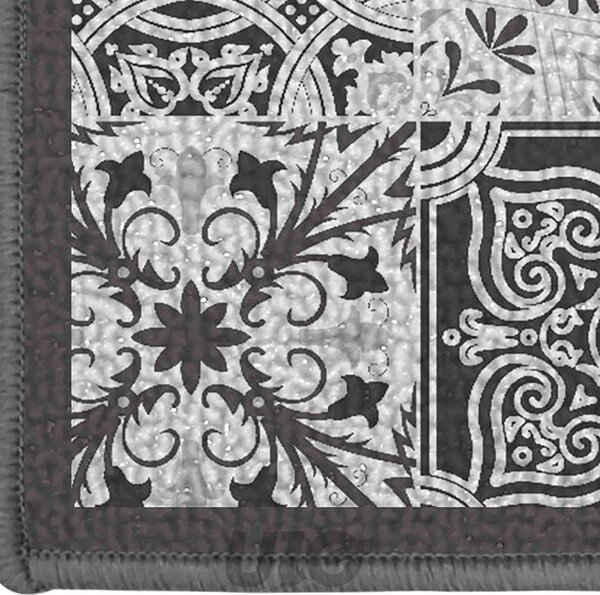 Covor gri lavabil 40x60 cm Persane – douceur d'intérieur