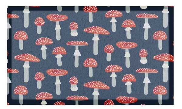 Covoraș de intrare 40x70 cm Agaric Mushroom – Artsy Doormats