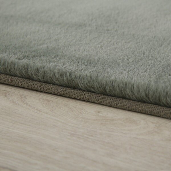 Covor verde lavabil 60x110 cm Pouffy – Ayyildiz Carpets