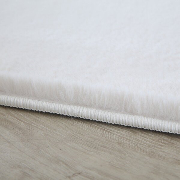 Covor crem lavabil 80x150 cm Pouffy – Ayyildiz Carpets