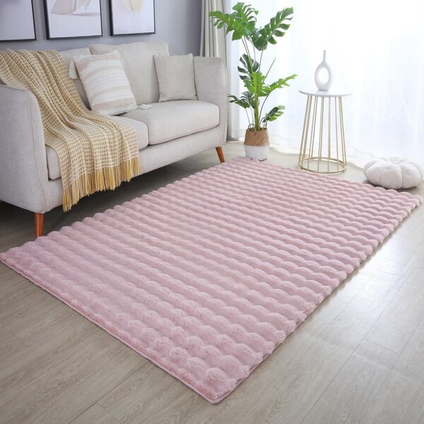 Covor roz deschis lavabil 160x230 cm Ambiance – Ayyildiz Carpets
