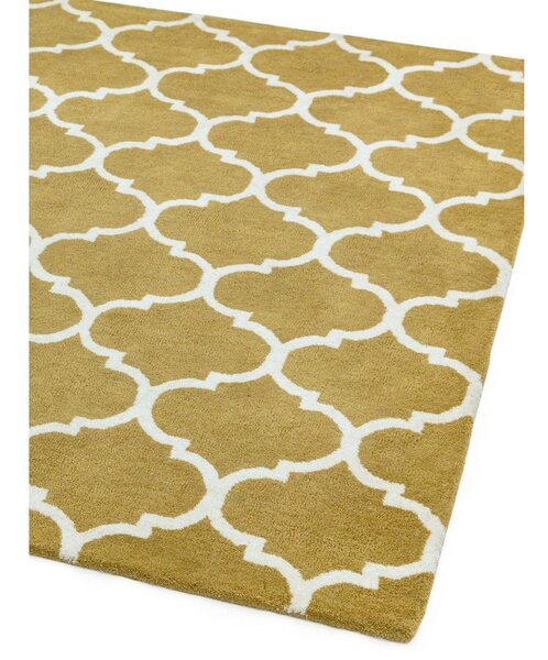 Covor galben ocru handmade din lână 120x170 cm Albany – Asiatic Carpets