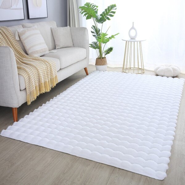 Covor alb lavabil 120x170 cm Ambiance – Ayyildiz Carpets