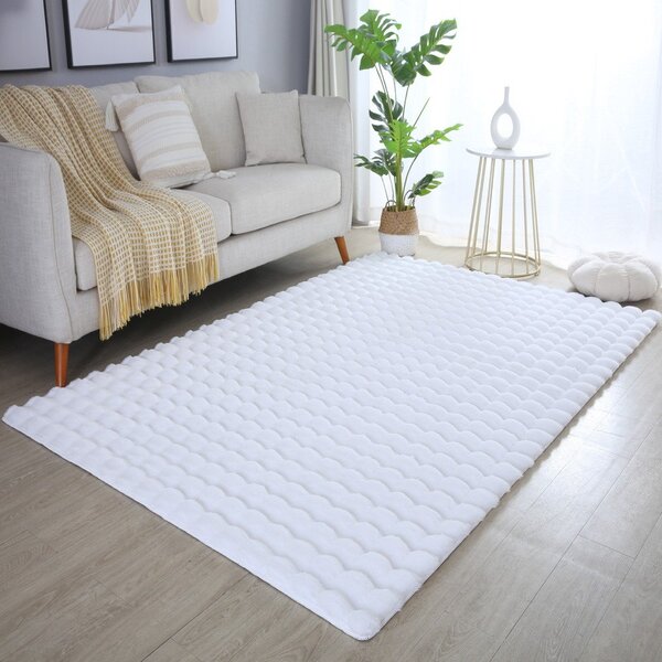 Covor alb lavabil 120x170 cm Ambiance – Ayyildiz Carpets