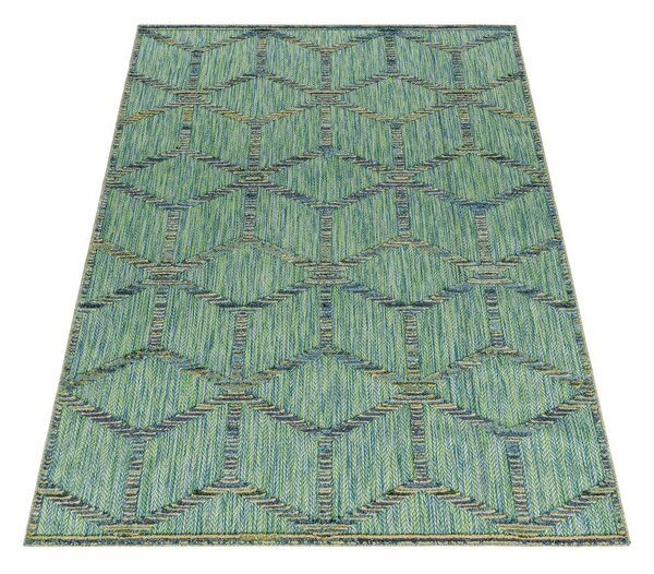 Covor tip traversă de exterior verde 80x250 cm Bahama – Ayyildiz Carpets