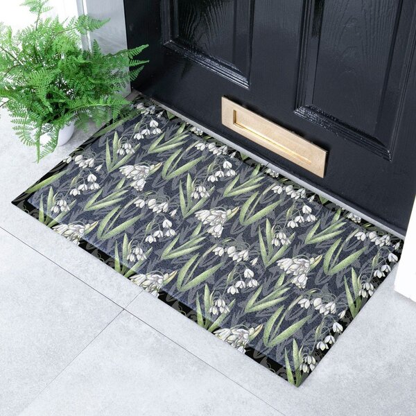 Covoraș de intrare 40x70 cm Lily of Valley x Celia Battaini – Artsy Doormats