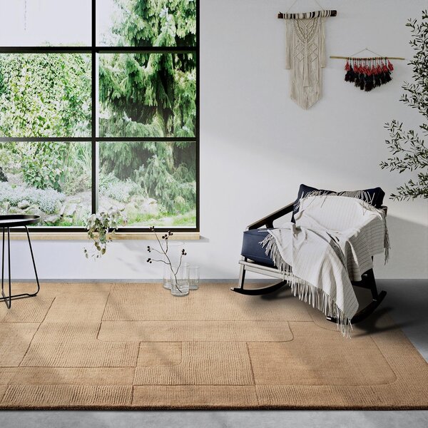 Covor bej țesut manual din lână 190x280 cm Charlotte – Villeroy&Boch