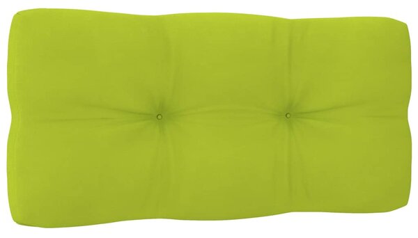 Pernă canapea din paleți, verde crud, 80 x 40 x 12 cm