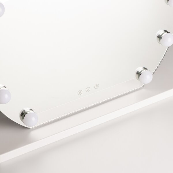 Oglindă LED dimabilă pentru machiaj Brilagi HOLLYWOOD LED/12W/230V 3000/4000/6500K