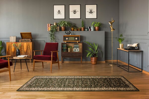 Covor, Traversa Royal Adr model 1745 verde - pentru hol și coridor