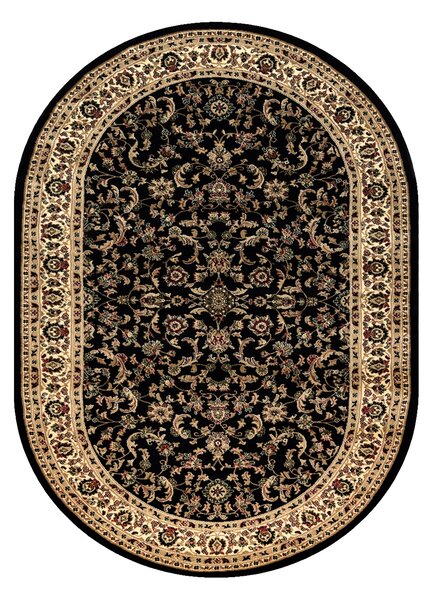 Covor Royal Adr oval model 1745 negru