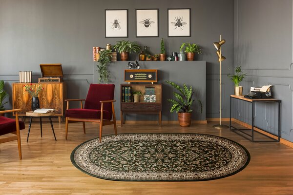 Covor Royal Adr oval model 1745 verde