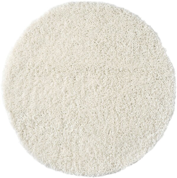 Covor rotund My Shaggy crem 100 cm