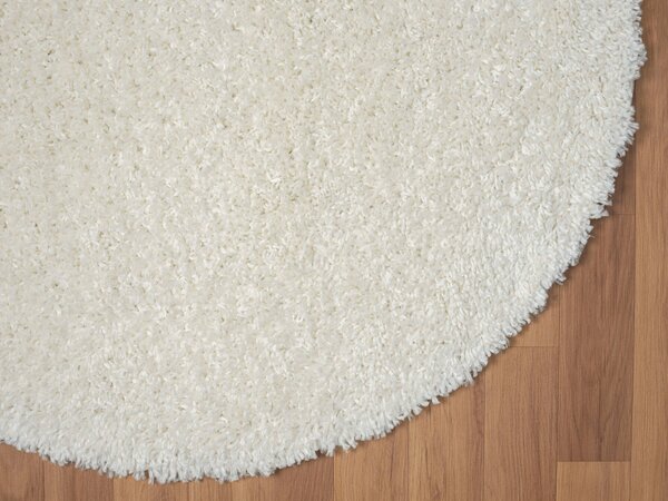 Covor rotund My Shaggy crem 100 cm