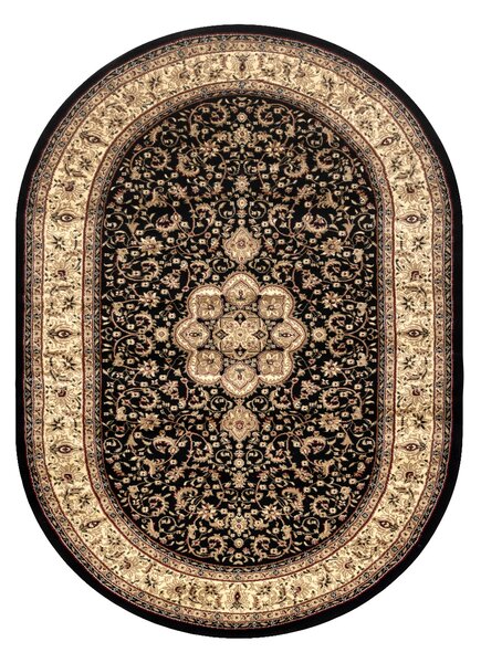 Covor Royal Adr oval model 521 negru