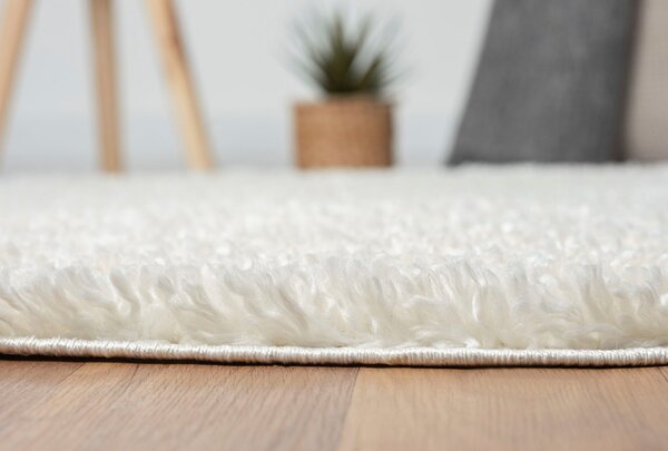 Covor rotund My Shaggy crem 100 cm