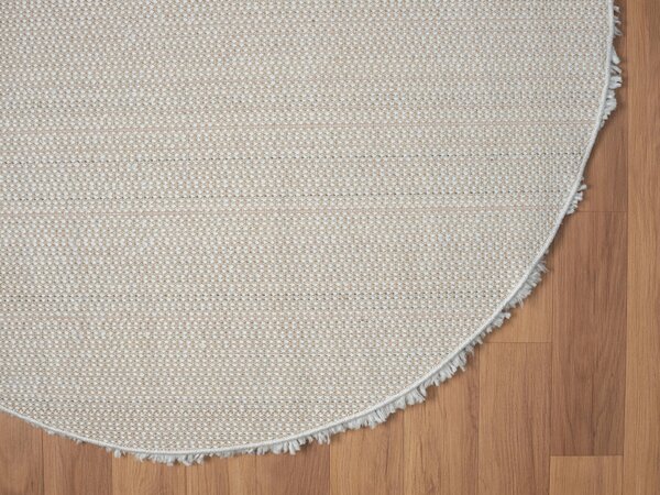 Covor rotund My Shaggy crem 100 cm