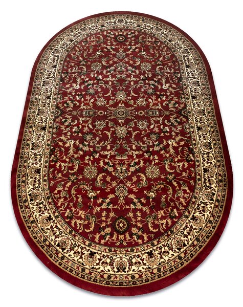 Covor Royal Adr oval model 1745 vin roșu