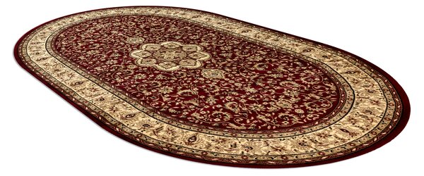 Covor Royal Adr oval model 521 vin roșu