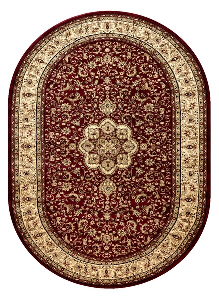 Covor Royal Adr oval model 521 vin roșu