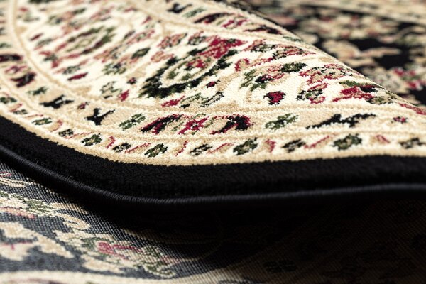 Covor Royal Adr cerc model 1745 negru