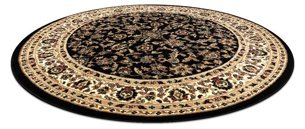 Covor Royal Adr cerc model 1745 negru