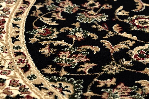 Covor Royal Adr cerc model 1745 negru